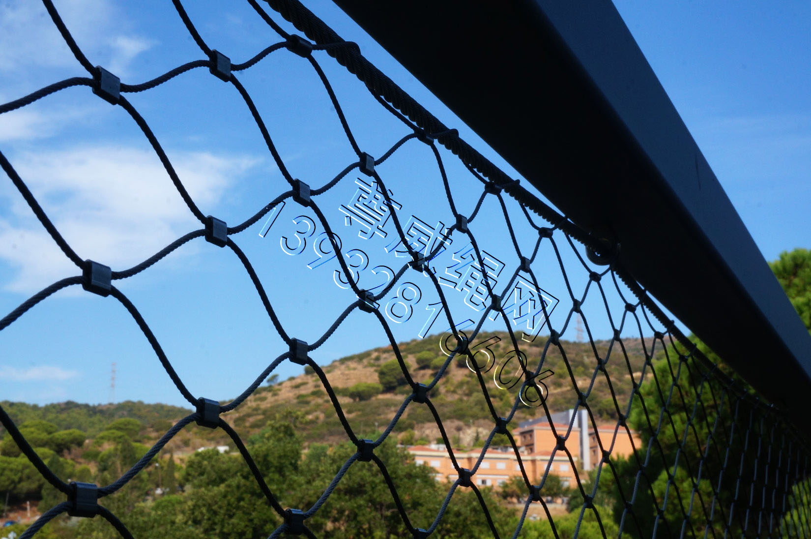 尊威黑色不銹鋼繩網